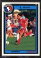 Carte PANINI Football N 116   1993   P. VALERY  Monaco    fiche au dos