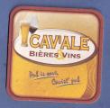 Sous-Bock bire et vin : Cav'ale ( bier , beer )