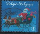 Belgique 2010 Oblitr rond Used Pre Nol et traneau rennes plus cadeaux SU