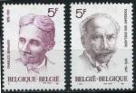 Belgique/Belgium 1976 - Ch. Bernard & T. Van Boelaere, potes - YT 1823 & 1824 *