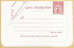 Carte lettre pneumatique pour Paris N2624 - 12F neuf**