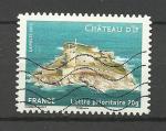 France timbre oblitr anne 2012 srie "Chteaux et Demeures Historiques"
