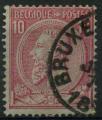 Belgique : n 46 oblitr anne 1884