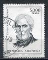 Timbre ARGENTINE 1980  Obl   N 1212   Personnages
