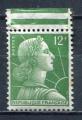 Timbre FRANCE  1955 - 59  Neuf **  N 1010  BF   Y&T   Marianne de Muller