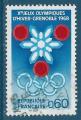 N1520 Jeux olympiques de Grenoble 1968 oblitr