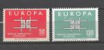 Europa 1963 Turquie Yvert 1672 et 1673 neuf ** MNH