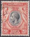 KENYA & UGANDA N° 37 de 1935 oblitéré  