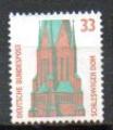 Allemagne RFA Yvert N1231 Oblitr Cathdrale ST pierre de SCHLESWIG 1989