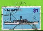 SINGAPOUR YT N343 OBLIT