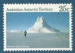 Territoire Antarctique Australien N64 Mer de glace et iceberg oblitr