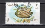 Timbre Sharjah Oblitr / 1966 / Y&T N162.