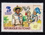 AF45 - 1982 - Yvert n 397 - Scoutisme : Scouts de Haute Volta