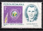 EURO - 1971 - Yvert n 2665 - Gagarine, fuse et globe