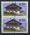 Timbre  ALLEMAGNE RFA  1995  Obl Paire Verticale  N  1653   Y&T  