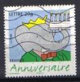 Timbre France 2006 - YT  3927 -  timbre anniversaire Babar - lphant