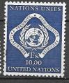  nations Unies  - 1969 - YT n° 14  oblitéré
