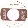 SP 45 RPM (7")  Larry Martin  "  Rockin'on the radio  "