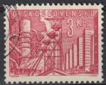 Tchcoslovaquie 1961 Oblitr Used Usines sidrurgiques de Kladno Steel Mills SU