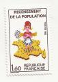 FRANCE TIMBRE N Y&T 2202 " Recensement de la Population " NEUF*
