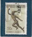 Timbre Argentine Oblitr / 1940 / Y&T NPA21.