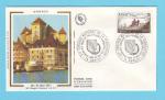 FDC FRANCE SOIE ANNECY 1977