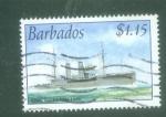 Barbade 2000 Y&T 1091 oblitr Transport maritime