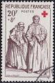 nY&T : 1141 - Croix-Rouge (gravure de Jacques Callot) - Oblitr