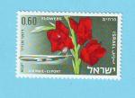 ISRAEL FLEURS AVION EXPORT 1968 / MNH**