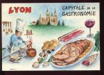 CPM 69 LYON Capitale de la Gastronomie vue par l'illustrateur Trmault