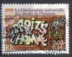 FRANCE 2000 - YT 3354 - dclaration universelle des droits de l'homme 