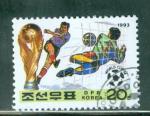 Core du Nord 1993 Y&T 2398 oblitr Football