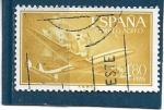 Timbre Espagne Oblitr / 1955 / Y&T NPA273.
