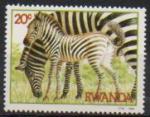 Rwanda 1984 Y&T 1157 neuf Zebre
