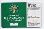 Tlcarte 50 Units n F608 France 12/95 - Solitaire