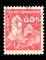 Tchecoslovaquie Yvert N1073 Oblitr 1960 Chteau de Karluv