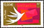 FRANCE - 2002 - Y&T 3479 - Timbre pour invitations - Oblitr