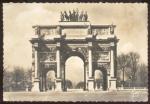 CPSM PARIS 1er L'Arc de Triomphe du Carroussel