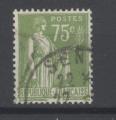FRANCE 1932 YT N 284A OBL COTE 0.30 