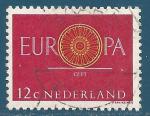 Pays-Bas N726 Europa 1960 12c oblitr