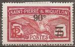 saint-pierre et miquelon - n 123  neuf/ch - 1924/27