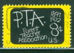 tats-Unis 1972 Y&T 962 oblitr Association des parents