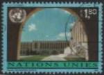 N.U/U.N Genve 1994 - Palais des Nations: pelouses & bti, obl - YT 278/Sc 257 