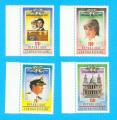 REPUBLIQUE CENTRAFRICAINE NAISSANCE ROYALE DIANA CHARLES 1982 / MNH** 