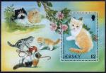 Jersey 2002 - Chaton, britanique crme  - YT BF43 / SG MS1066 **