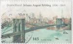Allemagne 2006 - Johann A. Rbling & pont de Brooklyn  New York - YT 2367 
