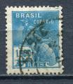 Timbre BRESIL  1928   -  41  Obl   N 208  Y&T  Filigrane E