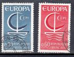 FR34 - Yvert n 1490 - 1491 - 1966 - Europa