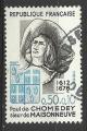 France 1972; Y&T n 1706; 0,50F + 010 Paul de Chomedey, personnages clbre