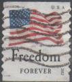 -U.A/U.S.A 2012-Drapeau/Flag & Freedom, Roul/coil, dent 9,5- YT 4465d/Sc 4635 
